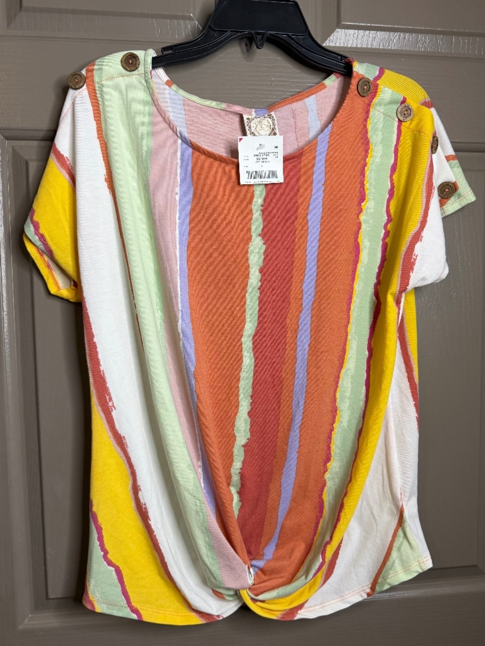 ru Self Women’s Button Blouse Size Large NWT